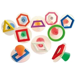 Maxisellos - 10 formas geométricas