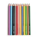 Lápices de colores jumbo grip x 12