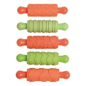 Rodillos de modelado con relieve (pack de 5)