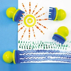 Mini pinceles bola por 4