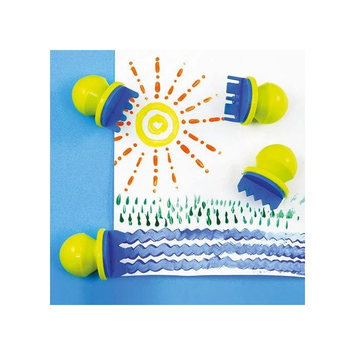 Mini pinceles bola por 4