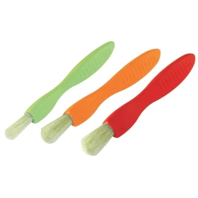 Pinceles ergonómicos x 3