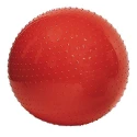 Pelota de pinchos 100 cm - roja