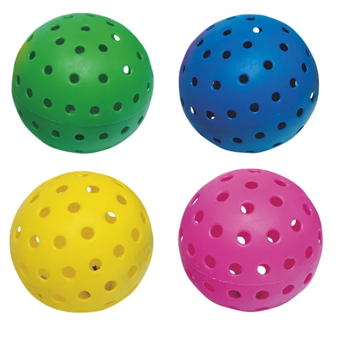 Pelota sonora con cascabel