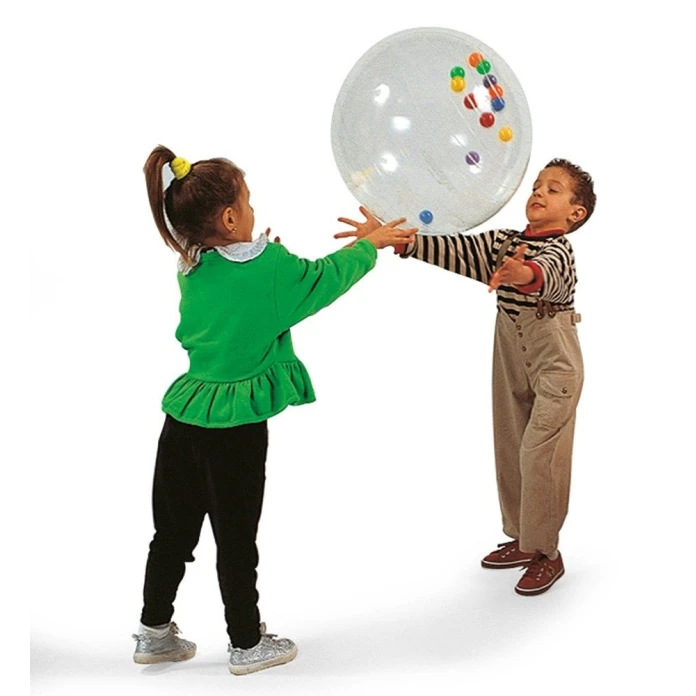 Balón de actividad transparente 50 cm