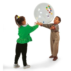 Balón de actividad transparente 50 cm
