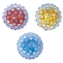 Pelotas con canicas sonoras pack de 3