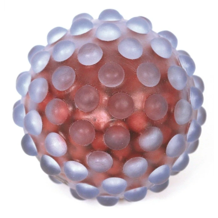 Pelotas sonoras con canicas (pack de 3)