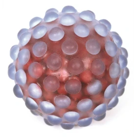 Pelotas sonoras con canicas (pack de 3)