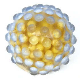 Pelotas sonoras con canicas (pack de 3)