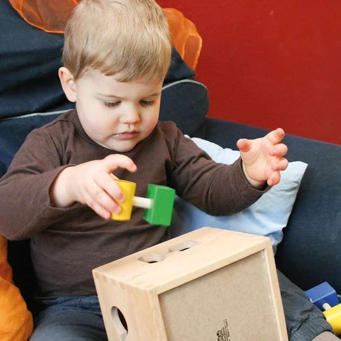 Caja de formas encajables