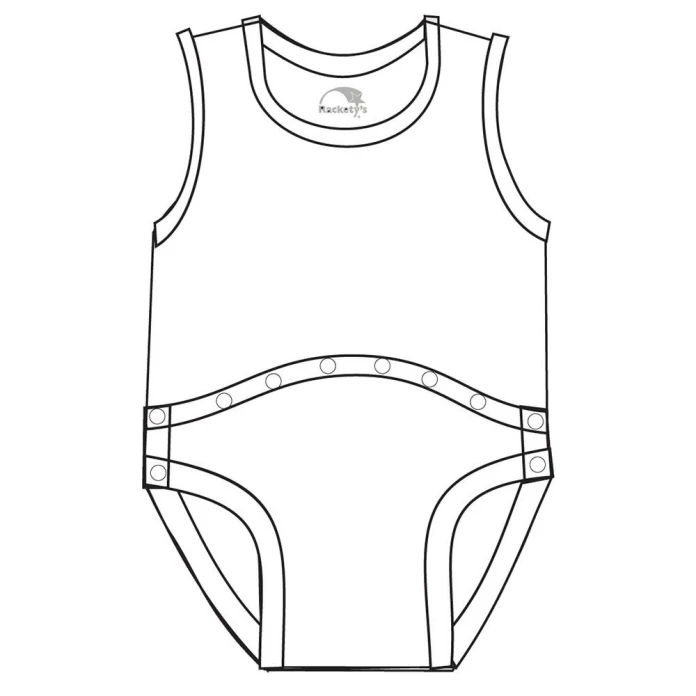 Body Joey con apertura frontal