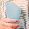 Verre à découpe nasale