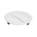 Plato de 3 compartimentos