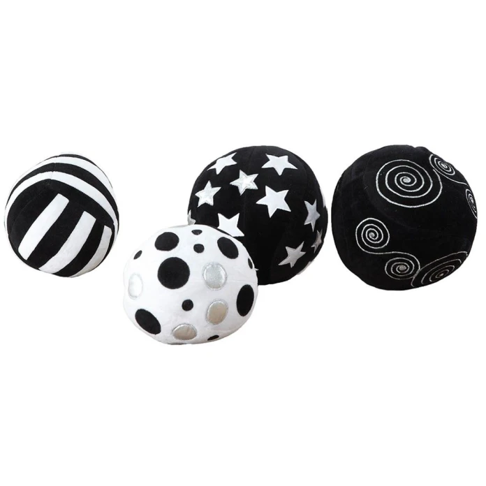 Pelotas blancas y negras XXL