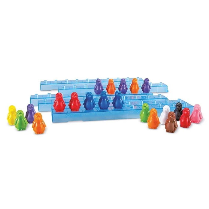 Pingüinos en el banco de hielo