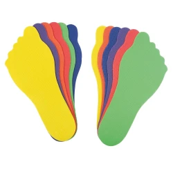 Marcas de pies - Pack de 12