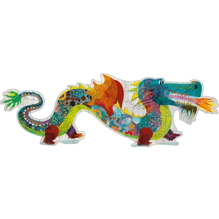 Puzle dragón gigante 58 piezas