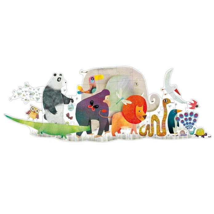 Puzzle animales gigante 36 piezas