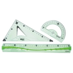 Kit de geometría irrompible de 3 piezas