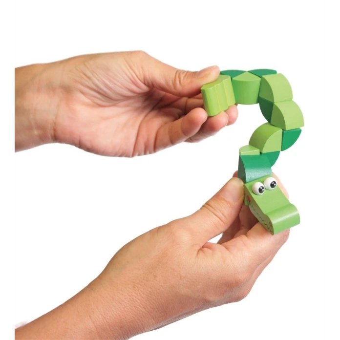 Fidget articulado de madera