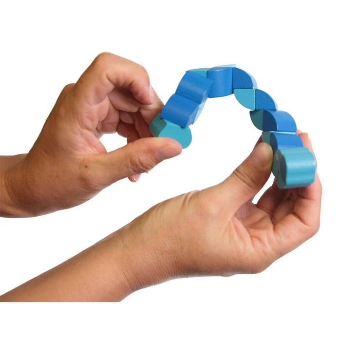 Fidget articulado de madera