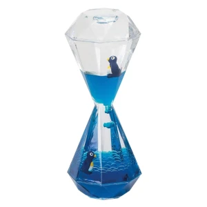 El reloj de arena pingüino