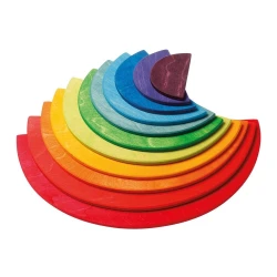 Semicírculos grandes de madera