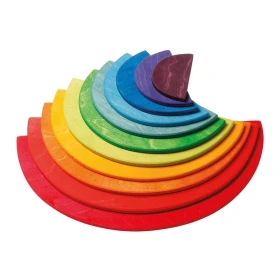Semicírculos grandes de madera