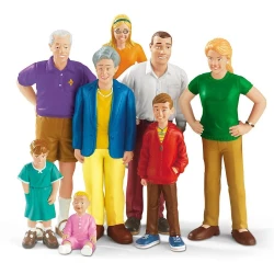 Mi familia en figuras - Origen caucásico