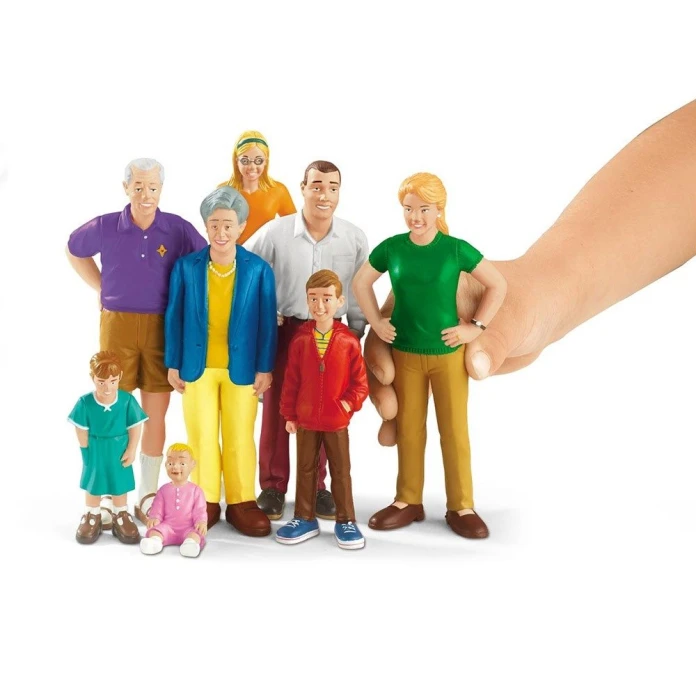 Mi familia en figuritas - Herencia caucásica