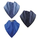 Pañuelos babero Bibbles - azul marino/azul rey/azul vaquero