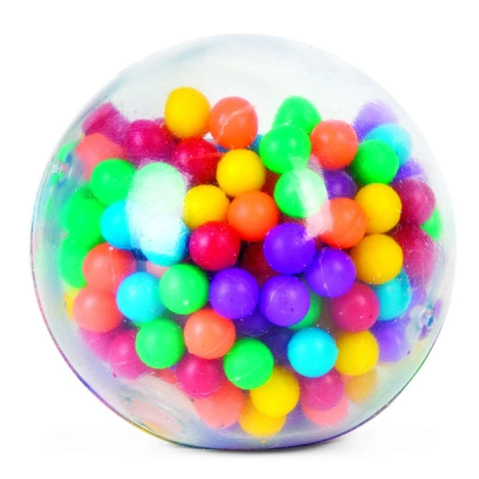 Pelota de canicas multicolor