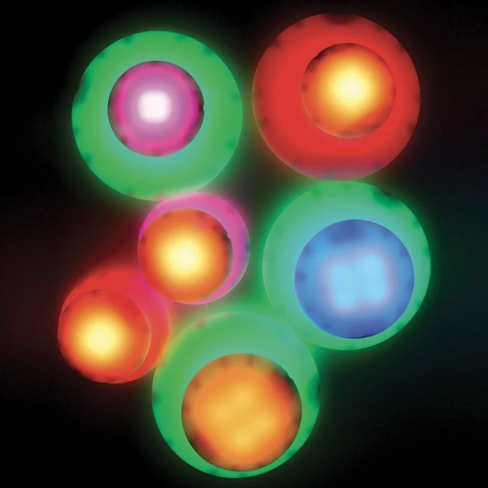 Piedras luminosas recargables