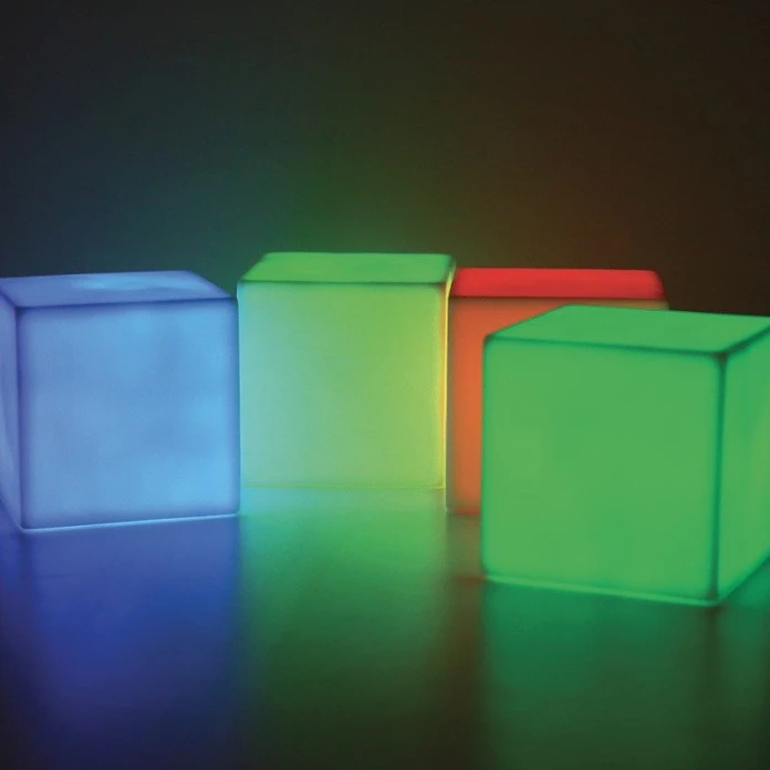 Cubos luminosos - pack de 4
