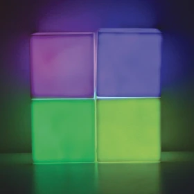 Cubos luminosos pack de 4