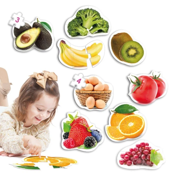 Maxi puzzles de alimentos