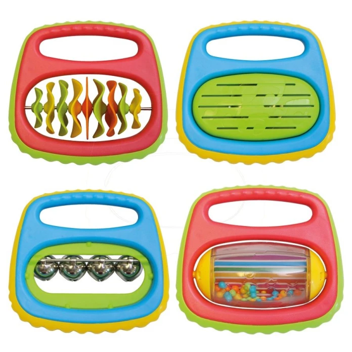 Sonajeros musicales pack de 4
