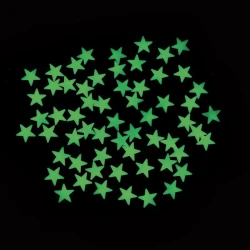 60 estrellas fosforescentes