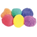 Pelotas de algodón multicolores por 6
