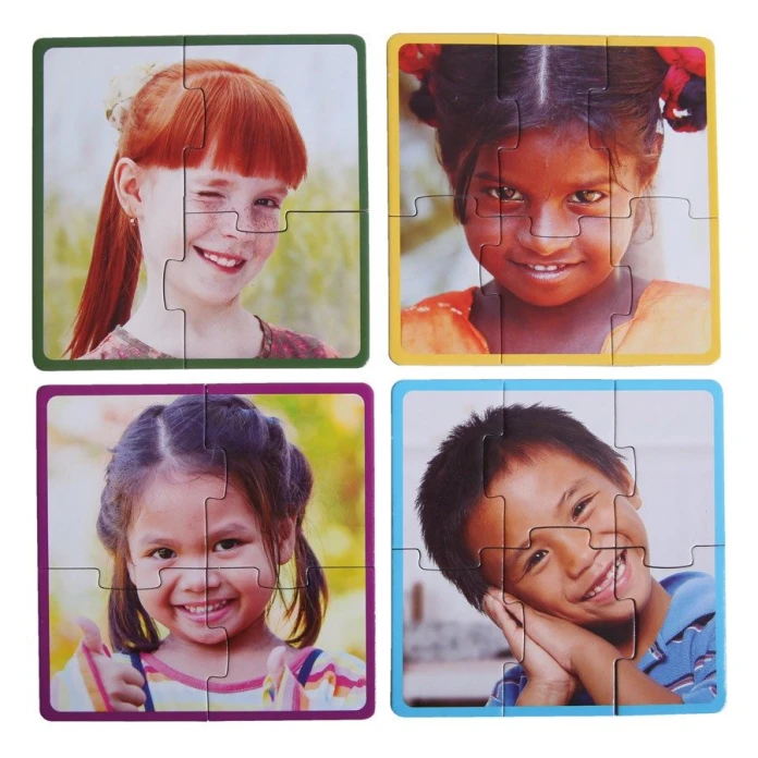 Puzles niños del mundo