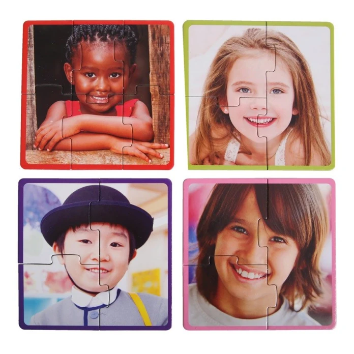Puzzles niños del mundo