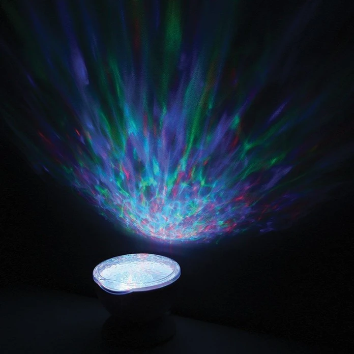 Luz nocturna altavoz océano
