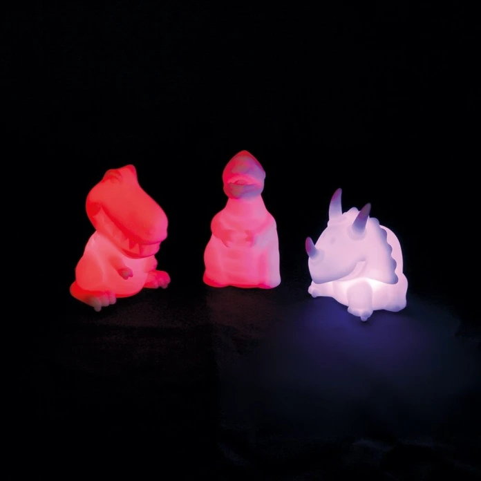Luces nocturnas dinosaurios por 3