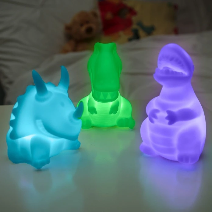 Luces nocturnas dinosaurios por 3