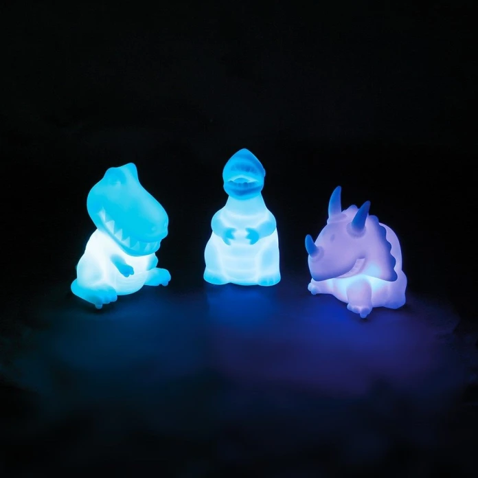 Luces nocturnas dinosaurios por 3