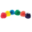 Lote de 6 pelotas pompon