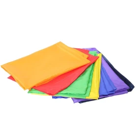 Pañuelos arcoíris de satén (pack de 7)