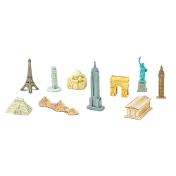 Figuras de monumentos del mundo