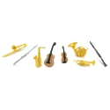 Figuritas de instrumentos musicales